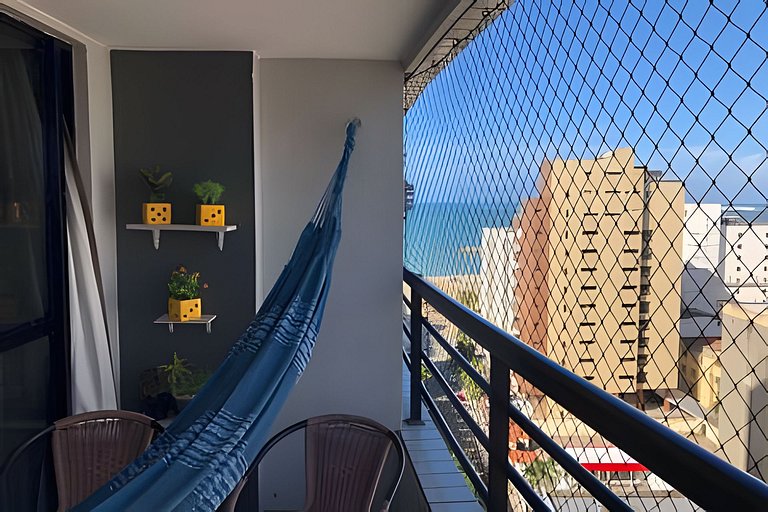 Hosts BR - Flat Vista Mar no Meireles (sem taxas)