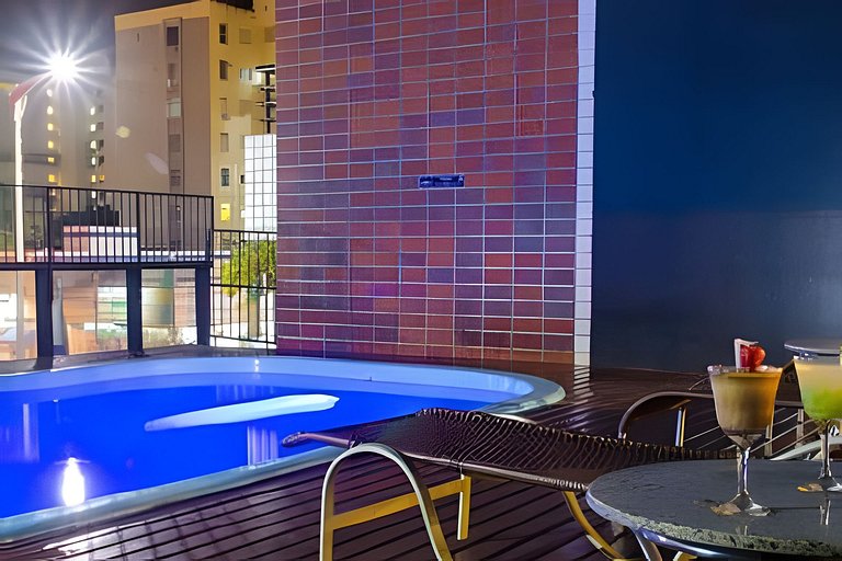 Hosts BR - Flat Vista Mar no Meireles (sem taxas)