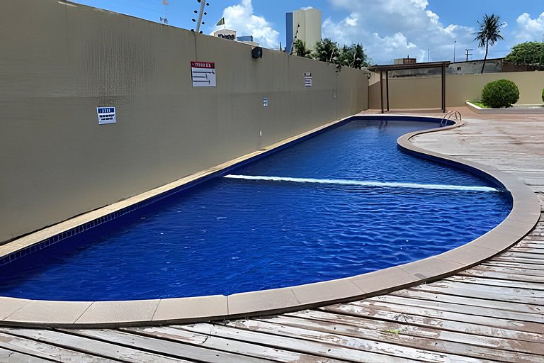 Hosts BR - Flat frente mar c/ cozinha