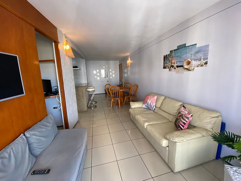 Hosts BR - Flat Vista Mar no Meireles (sem taxas)