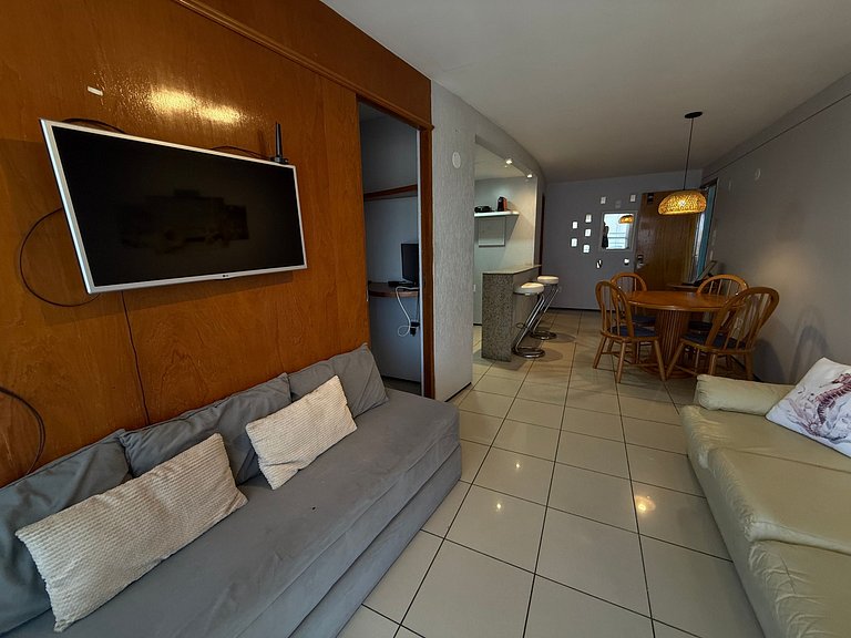 Hosts BR - Flat Vista Mar no Meireles