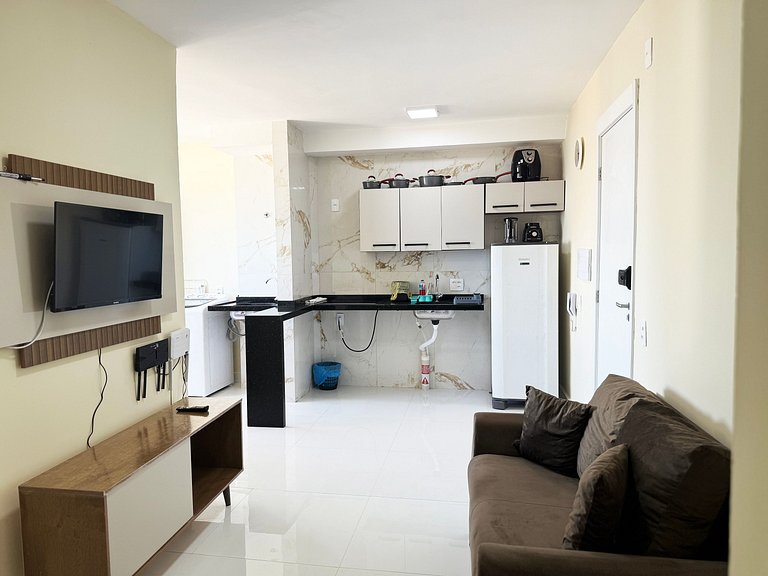 Hosts BR - Apartamento Vista Mar Pé na Areia