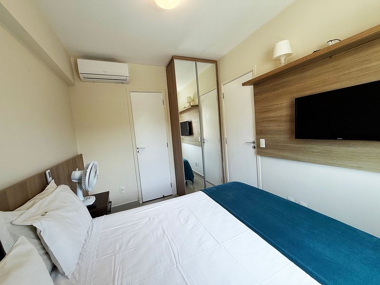 Hosts BR - Apartamento vista parcial mar