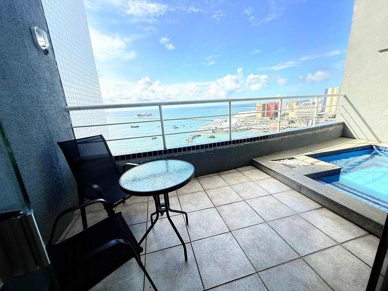 Hosts BR - Cobertura duplex frente mar