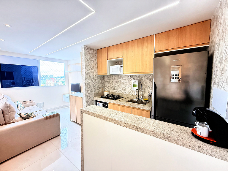 Hosts BR - Apartamento Funcional na Praia