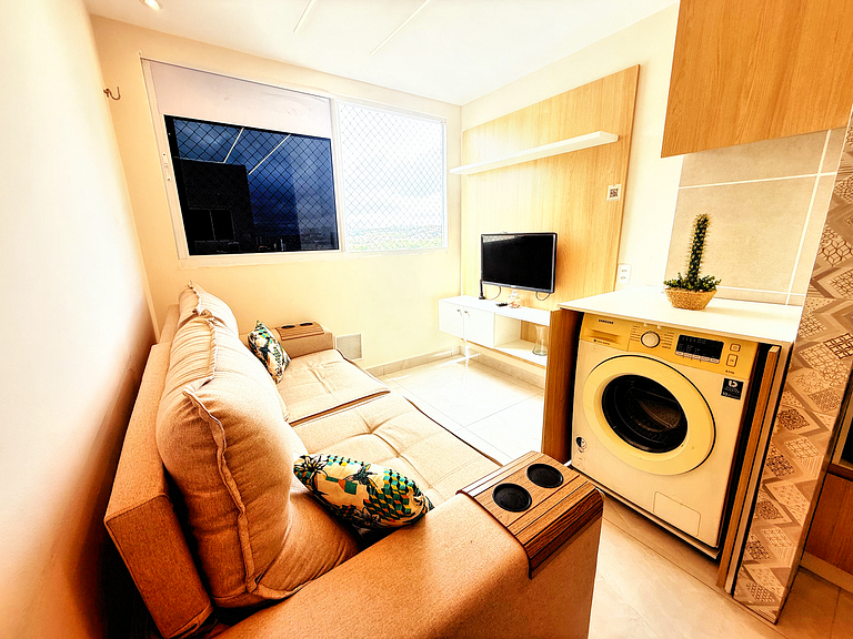 Hosts BR - Apartamento Funcional na Praia