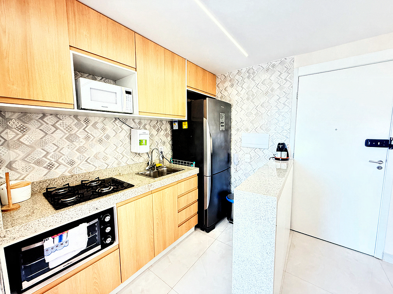 Hosts BR - Apartamento Funcional na Praia